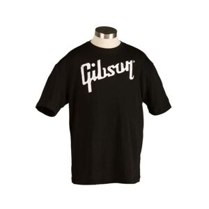 Gibson Men's T-shirt M Schwarz Mit Weißem Aufdruck