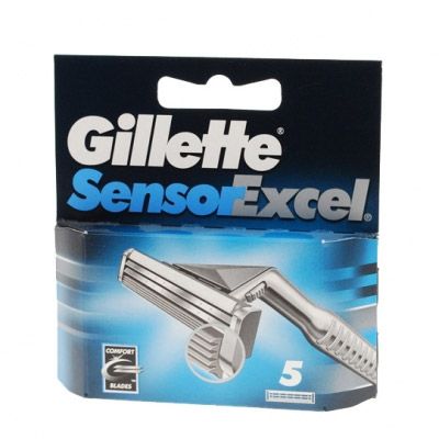 Gillette Sensor Excel Rasierklingen 10er Pack Patronen - Komfortklingen