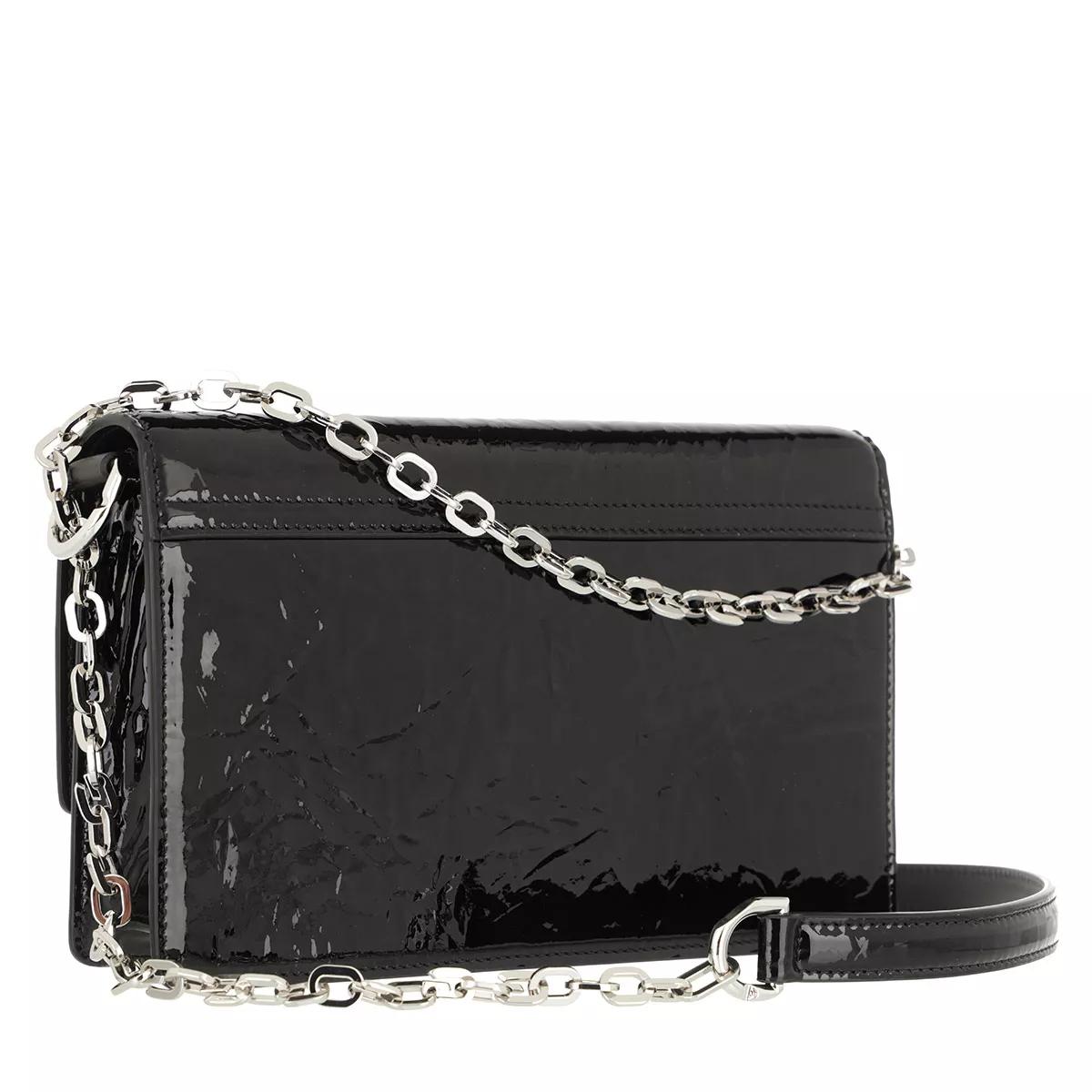 givenchy crossbody bags - small 4g chain bag shinny textured leather - gr. unisize - in - fÃ¼r damen schwarz donna