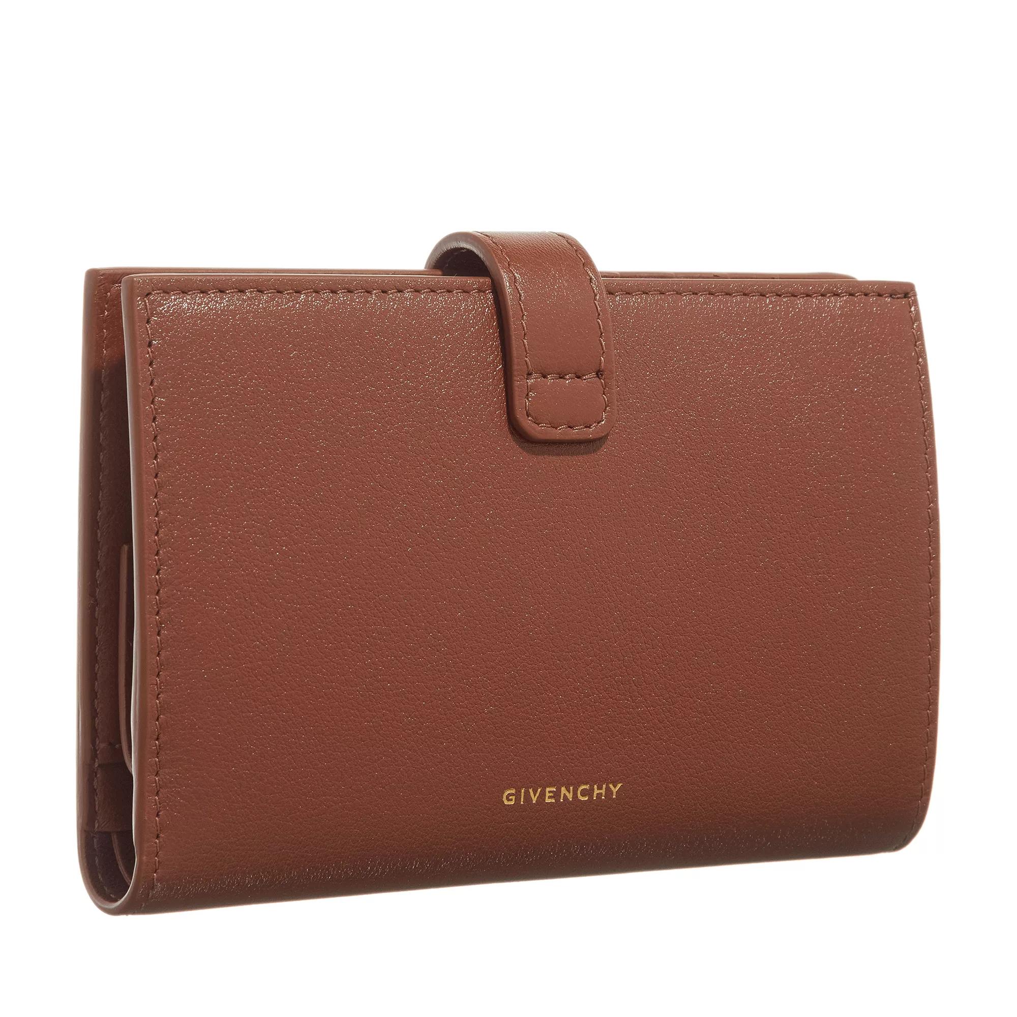 givenchy portemonnaies - 4g wallet leather - gr. unisize - in - fÃ¼r damen braun donna