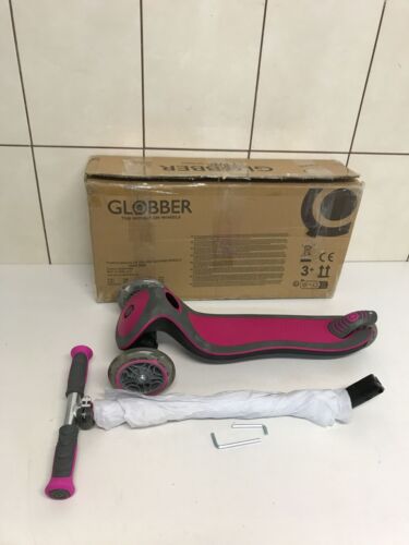 Globber Roller Elite Deluxe Lichter, Pink