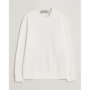 Golden Goose Deluxe Brand Distressed Jersey Sweatshirt Vintage White