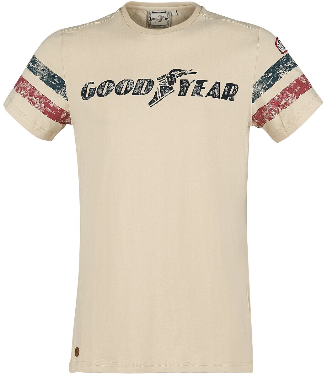 Goodyear Grand Bend Männer T-shirt Beige