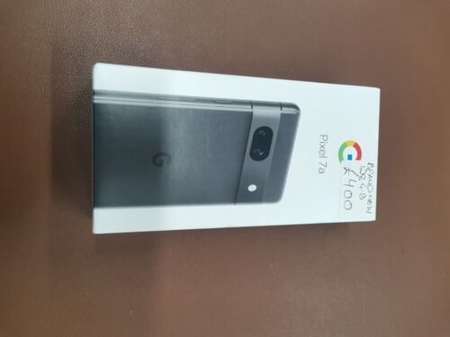 Google Pixel 7a Schwarz, Smartphone, 128 Gb Rom, 6,1 Zoll, 64 Mp Rückkamera