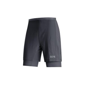gorewear - r5 2in1 shorts herren black schwarz uomo