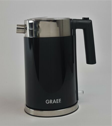 Graef Wk 62 - 1,5 L - 2150 W - Schwarz - Silber - Edelstahl - Drahtlos
