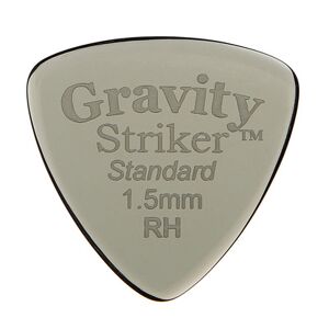 Gravity Guitar Picks Striker Rh Speed Bevels 1,5mm Smoke