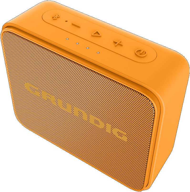 Grundig Gbt Jam Orange Mobiler Lautsprecher Bluetooth Freisprechen Powerbank