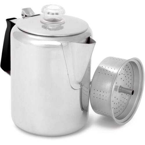 gsi outdoors percolator glacier stainless stainless steel