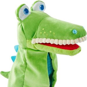 Haba Handpuppe - Krokodil - Grün - Haba - One Size - Spielzeug