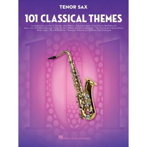 Hal Leonard 101 Classical Themes For Tenor Saxophone - Noten Sammlung Für Holzblasinstrumente