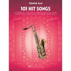 Hal Leonard 101 Hit Songs For Tenor Saxophone - Noten Sammlung Für Holzblasinstrumente