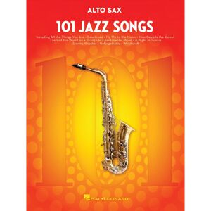 Hal Leonard 101 Jazz Songs For Alto Sax - Noten Sammlung Für Holzblasinstrumente