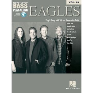 Hal Leonard Bass Play-along Volume 49: Eagles - Noten Für Bass