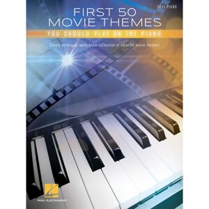 Hal Leonard First 50 Movie Themes You Should Play On Piano - Songbook