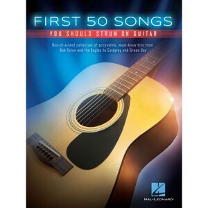 Hal Leonard First 50 Songs You Should Strum On Guitar - Songbook