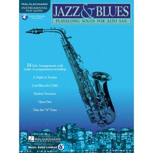 Hal Leonard Instrumental Play-along: Jazz & Blues - Alto Sax - Noten Für Holzblasinstrumente