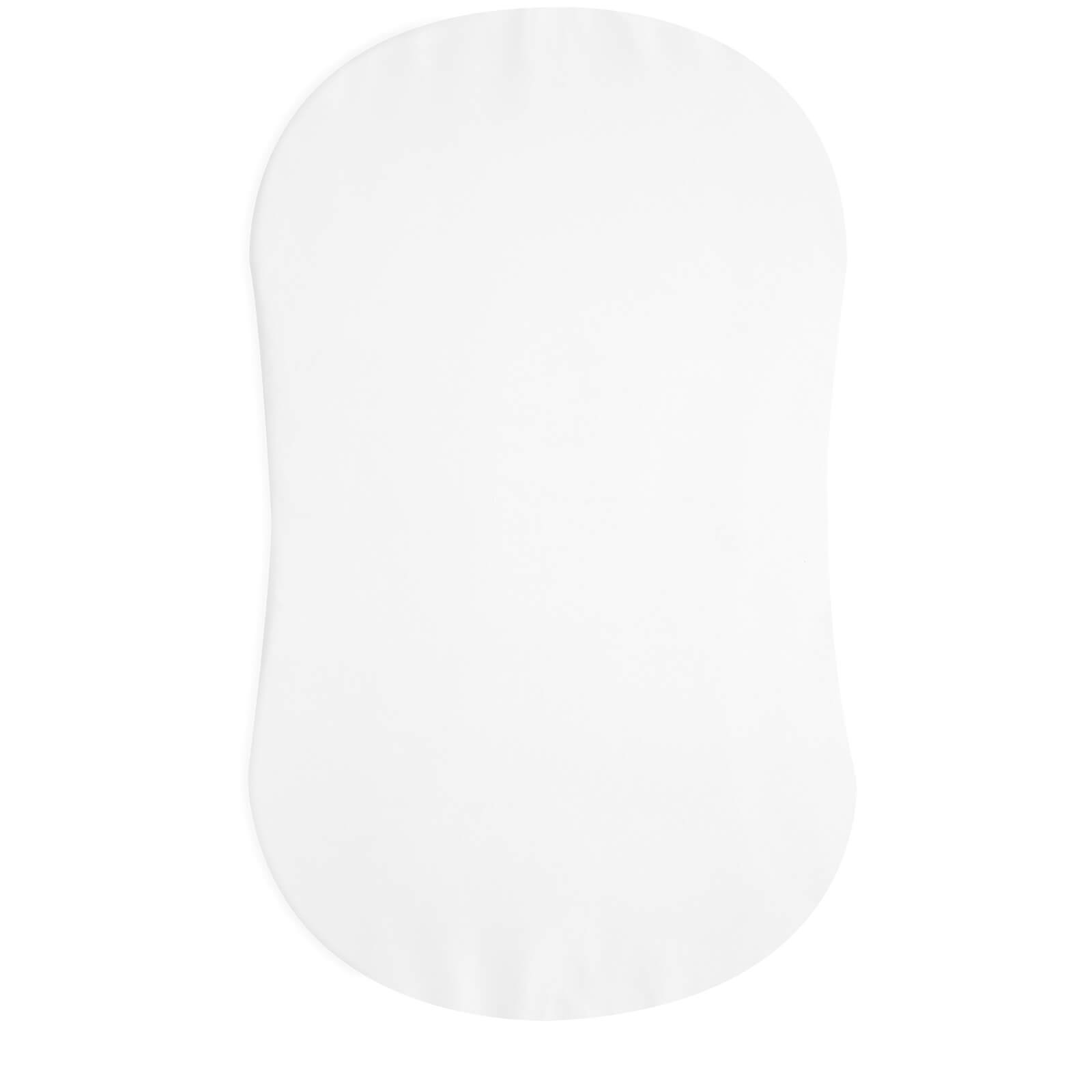 halo bassinest fitted sheet 100% cotton - white weiÃŸ