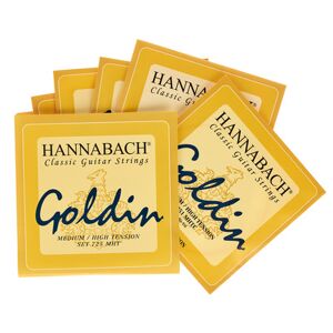 Hannabach 725mht Goldin Carbonsaiten - Gitarrensaiten, Medium/high Tension