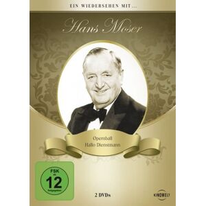 Hans Moser - Gebraucht Ein Wiedersehen Mit ... Hans Moser [2 Dvds] - Preis Vom 28.04.2024 04:54:08 H