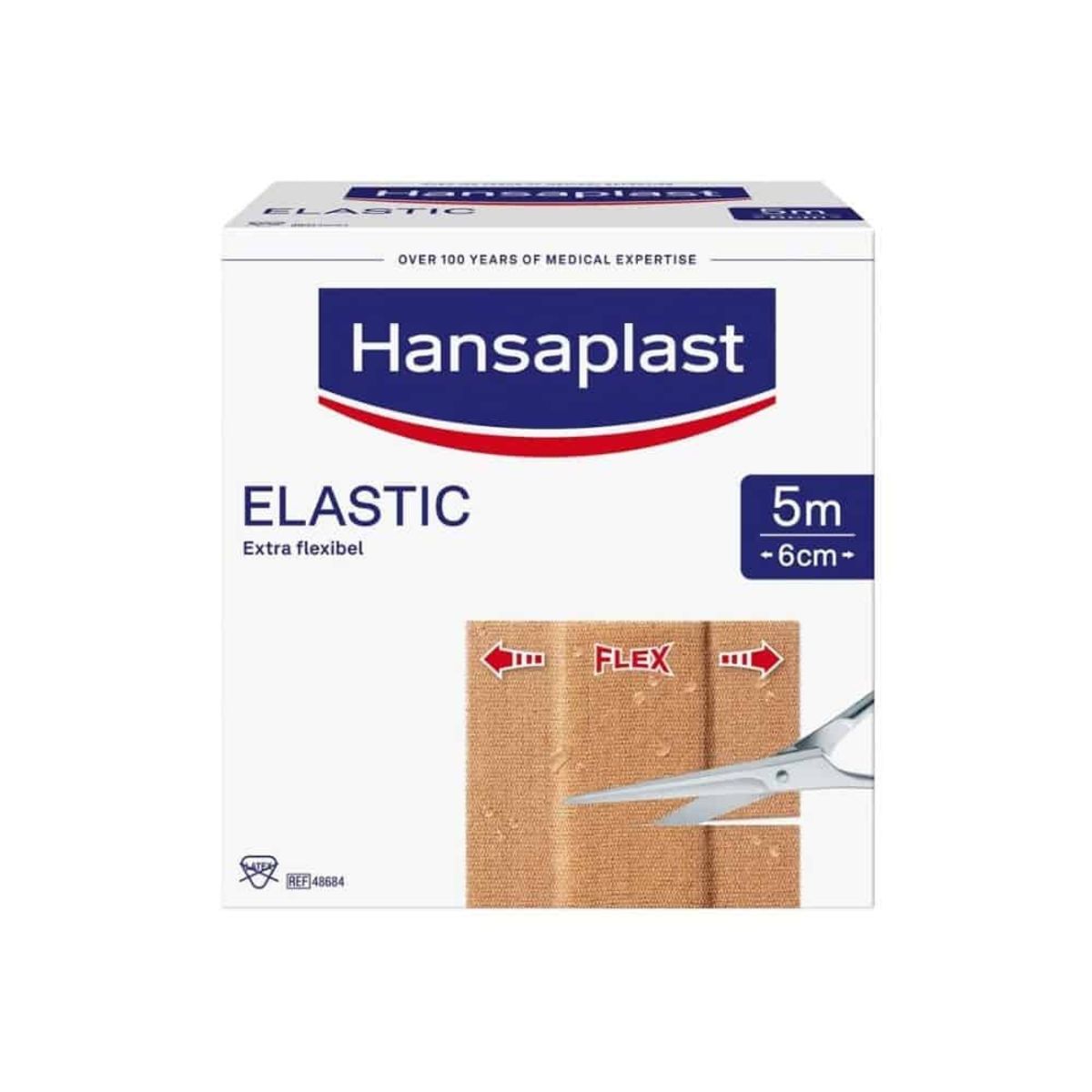 Hansaplast Elastic Pflaster 5 M X 8 Cm Besonders Flexi, 1 St. Pflaster 7577636