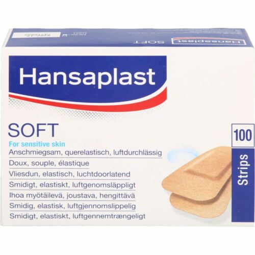 Hansaplast Soft Pflaster Besonders Hautfreundlich, 100 St. Pflaster 757950