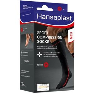 Hansaplast Sport Compression Socks Gr.m 2 St Bandage(s)