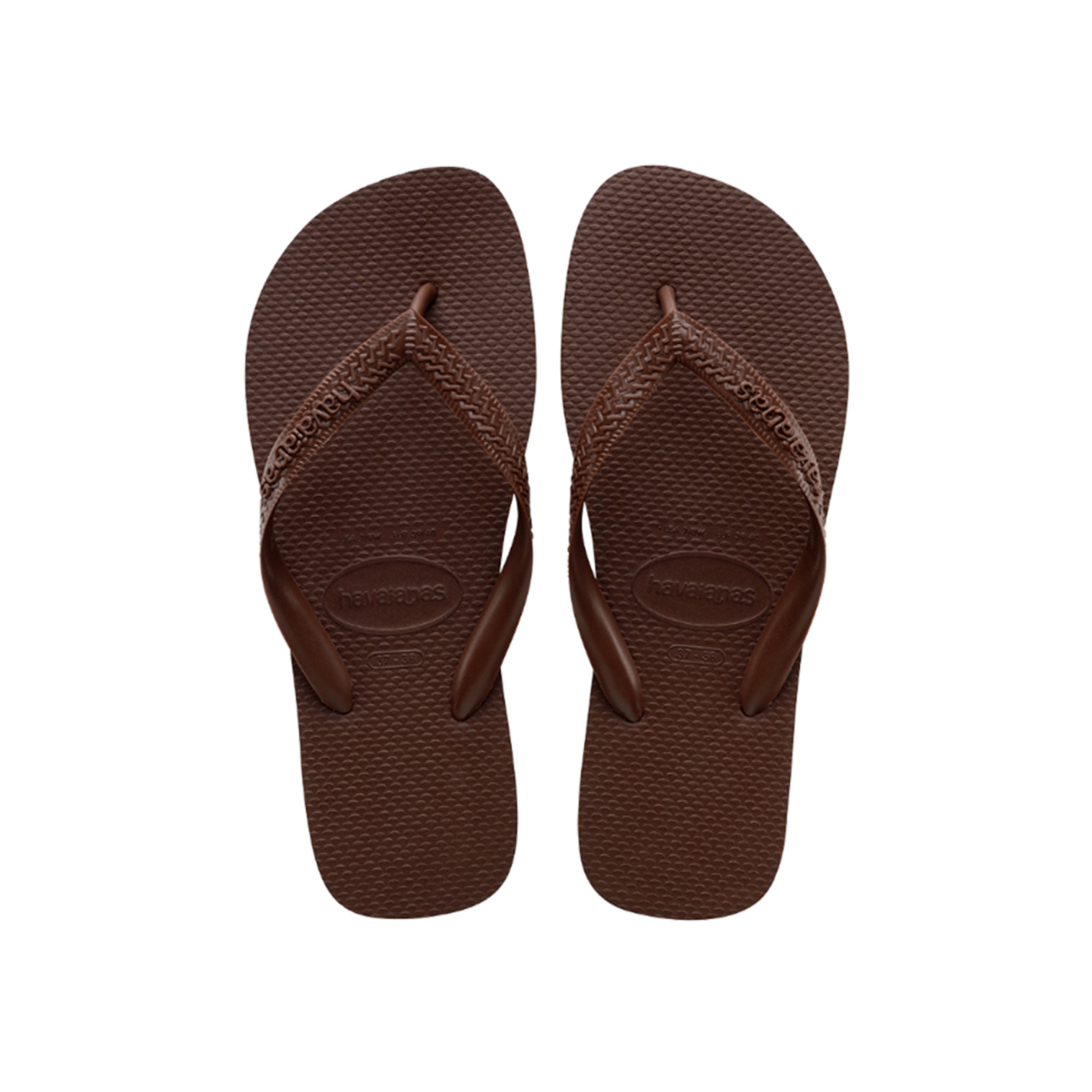 havaianas flip-flops top marron