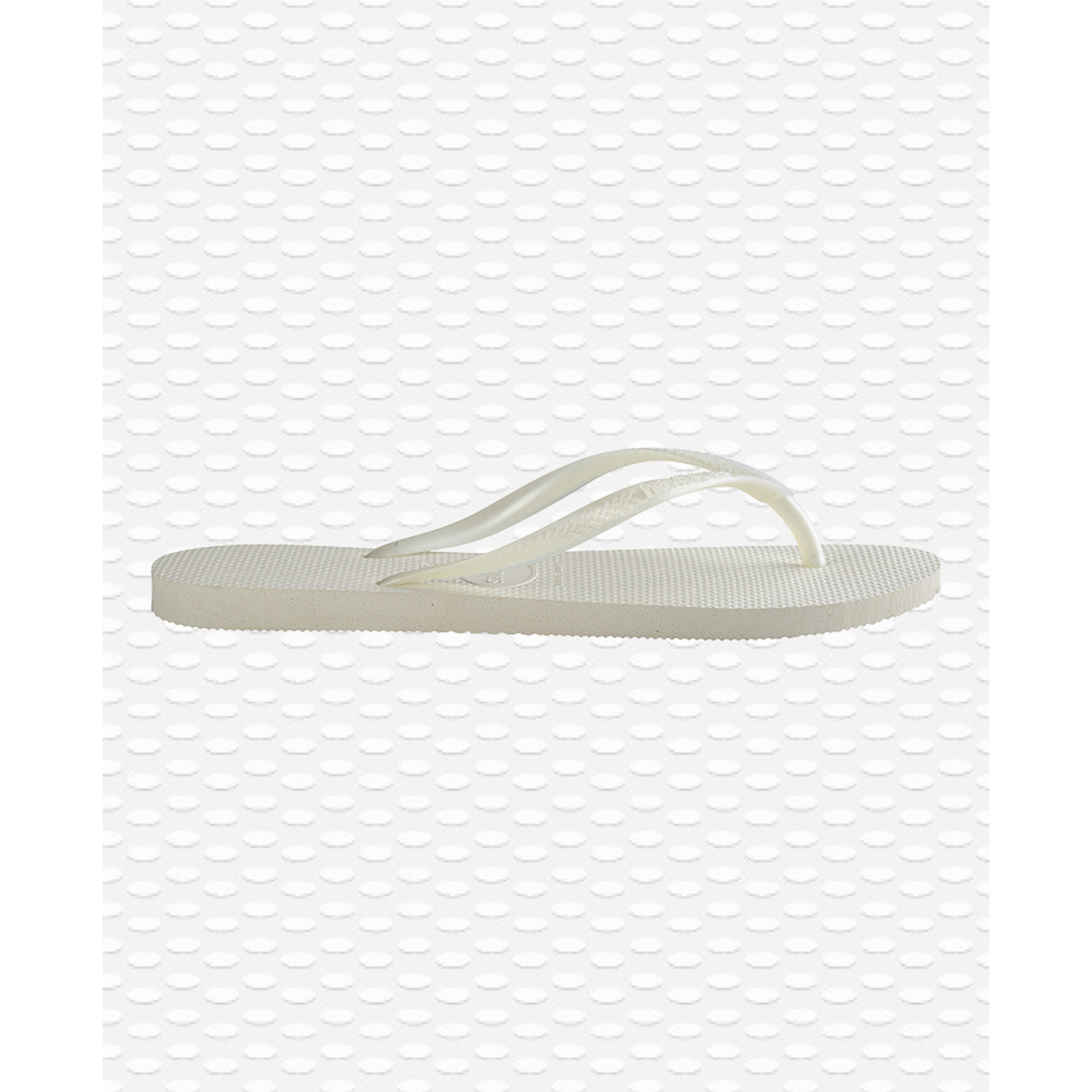havaianas womens slim flips flops - white - uk 5 weiÃŸ