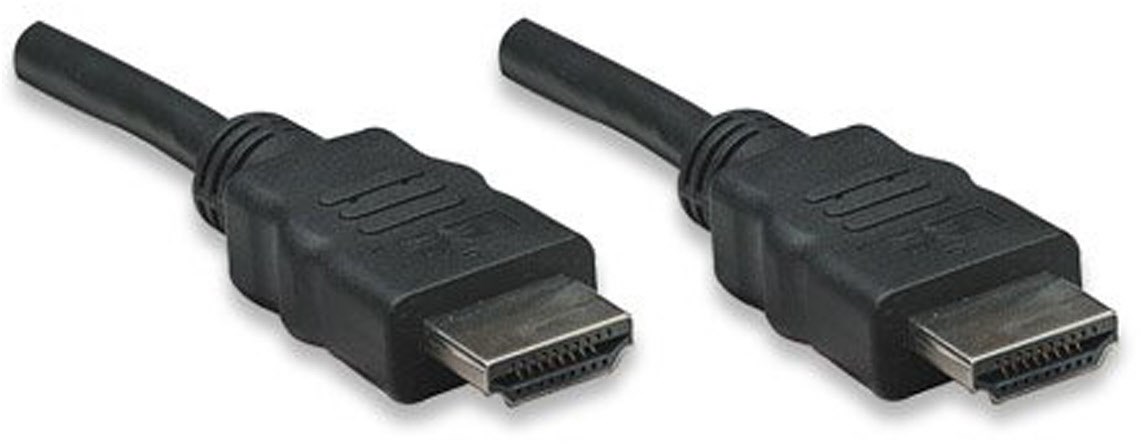 Hdmi Cable 15m 4k/30hz - Male/male Black Polybag Neu