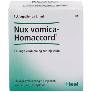 Heel Nux Vomica Homaccord Ampullen 10 St