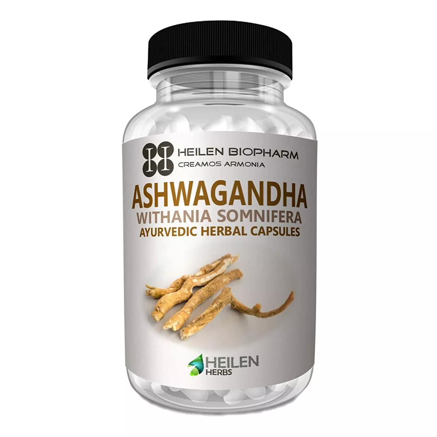 heilen biopharm ashwaganda (180 kapseln, 500 mg), ashwagandha,