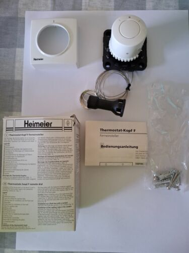 Heimeier Thermostat-kopf F Ferneinsteller Kapillarrohr 2 M