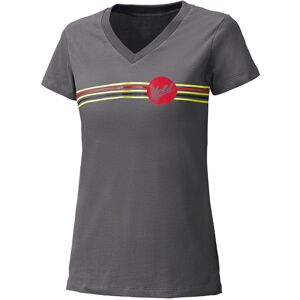 Held Be Heroic Damen T-shirt - Grau Rot - Xs - Female