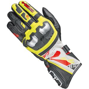 Held Motorrad Handschuhe Gr. 10 Akira Rr Sport Touchscreen Schwarz-fluogelb-weiß