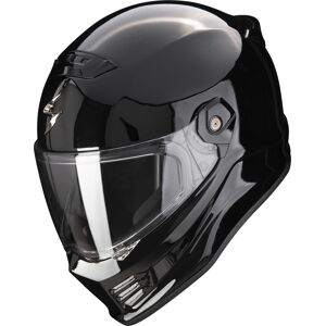 Helm Scorpion Covert Fx Solid Schwarz Glanz Gr. L Motorradhelm Integralhelm