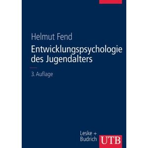 Helmut Fend - Gebraucht Entwicklungspsychologie Des Jugendalters. Ein Lehrbuch Für Pädagogische Und Psychologische Berufe - Preis Vom 09.05.2024 04:53:29 H
