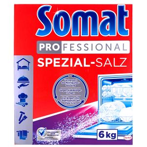 Henkel Ag & Co. Kgaa Somat Spezial-salz Professional Line, Hochwertiges Siedesalz, Optimaler Kalkschutz, 6 Kg - Packung