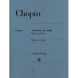 Henle Verlag Chopin Nocturne Cis-moll