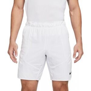 Herren Tennisshorts Nike Court Dri-fit Advantage Short 9in - White/black
