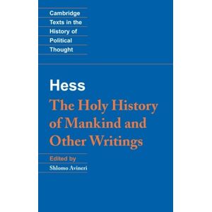 Hess | Moses Hess | Holy Hist Other Writings | Taschenbuch | Paperback | 2017