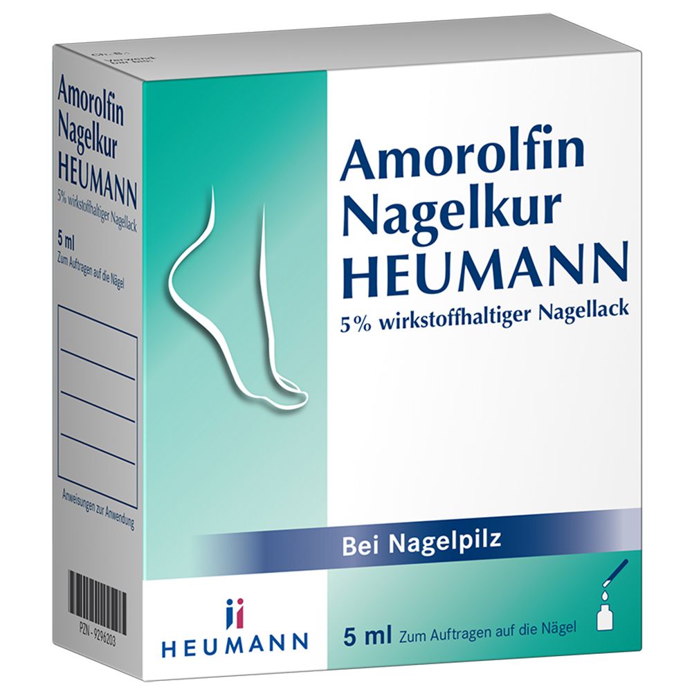Heumann Amorolfin Nagelkur Bei..., 5.0 Ml Wirkstoffhaltiger Nagellack 9296203