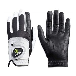 Hirzl Trust Control 2.0 Damen Golfhandschuh, Rechte Hand (für Linkshänder), M, Weiss/schwarz