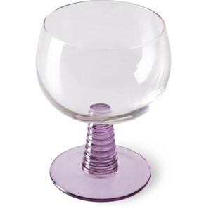 Hk Living Swirl Weinglas Low - 8er-set - Purple - 8er-set à 350 Ml