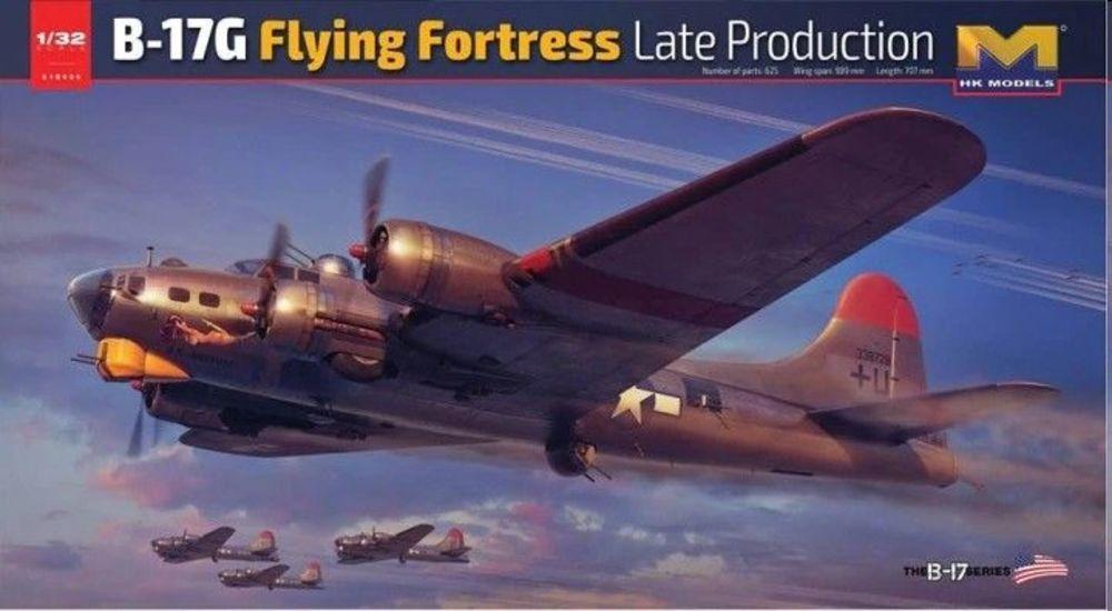 Hk Models 01e030 1/32 B-17g Flying Fortress Late Production