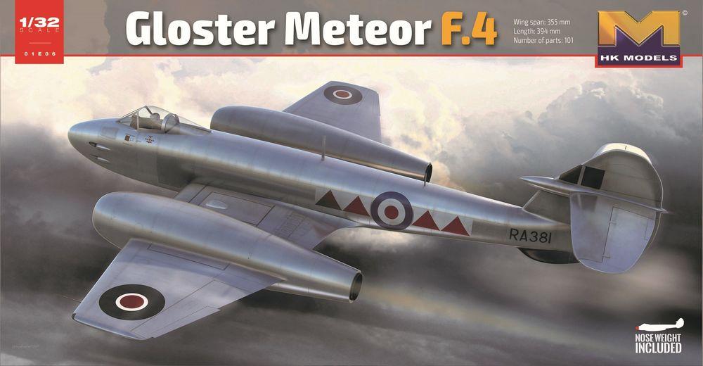 Hk Models 01e06 1/32 Gloster Meteor F.4