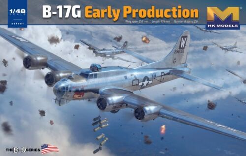 Hk Models 01f001 - 1/48 Wwii B-17g Early Production - Neu