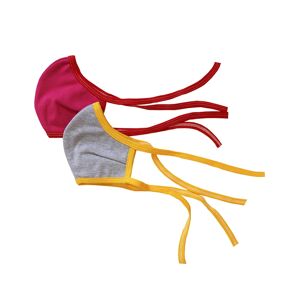 Holubolu Mund-nasen-maske Aria 2er-pack In Pink/grau