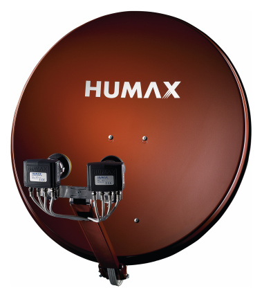 Humax 90 Professional Ziegelrot Sat-zubehör Sat-spiegel Aluminium