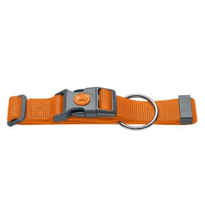 Hunter Halsband London, Orange Vario Plus Gr.l-xl: 39-64cm Halsumfang, B10mm Hund